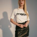 PHOBIA OVERSIZE T-Shirt White /Women/
