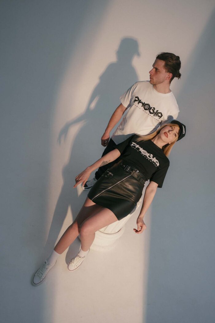 PHOBIA OVERSIZE T-Shirt Black /Women/ - Image 6